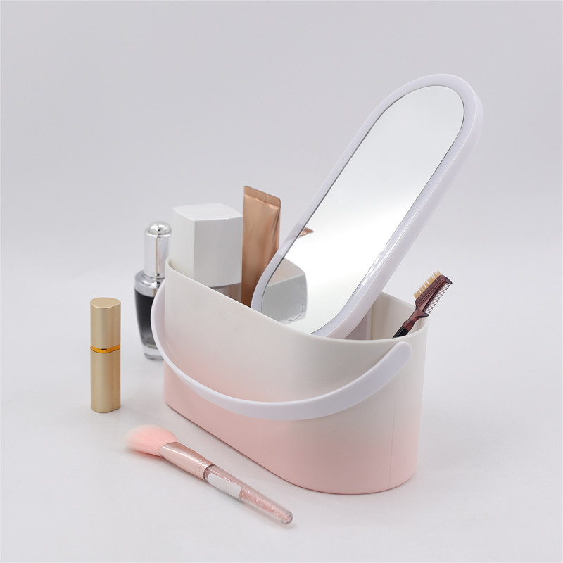 GlamMirror™ - The Portable Makeup Case with LED Mirror!