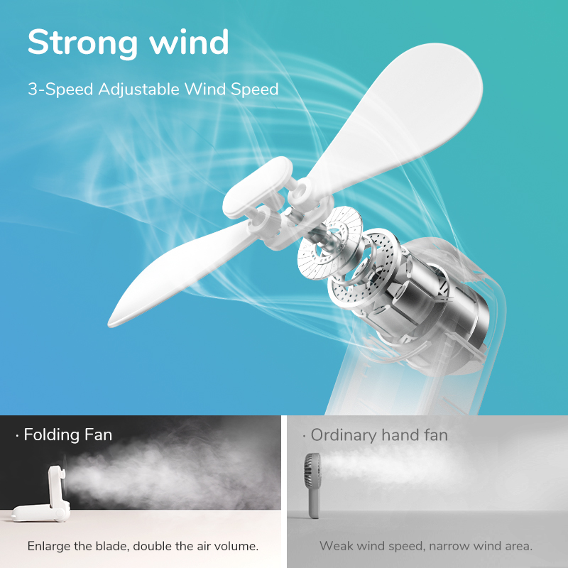 CoolBreeze 2000™ | Portable, rechargeable mini fan