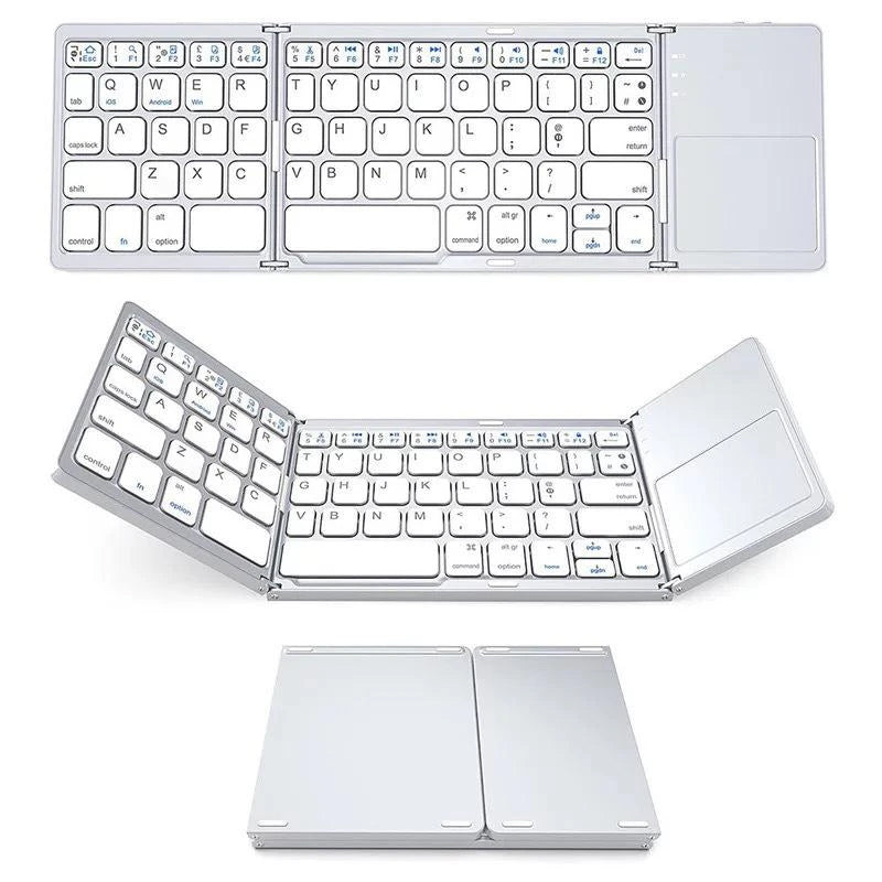 Wireless Bluetooth foldable keyboard