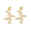 Heartbeat Stud Earrings | Sublieme Stijl & Elegantie