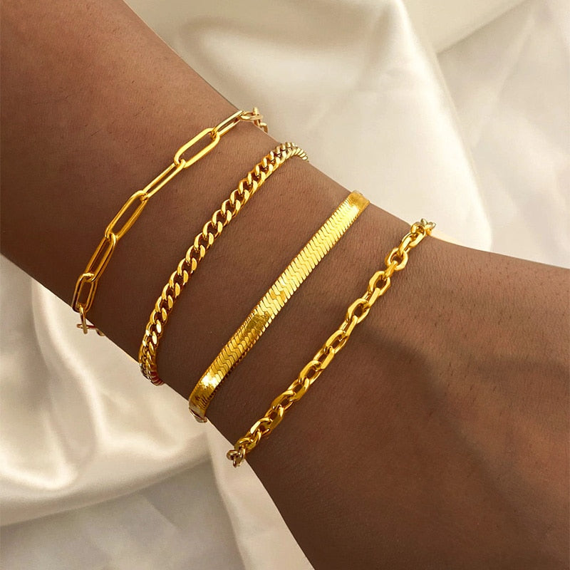 Gold Plated bracelets