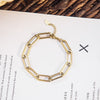 Gold Plated armband- charme armcandy