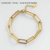 Gold Plated armband- charme armcandy