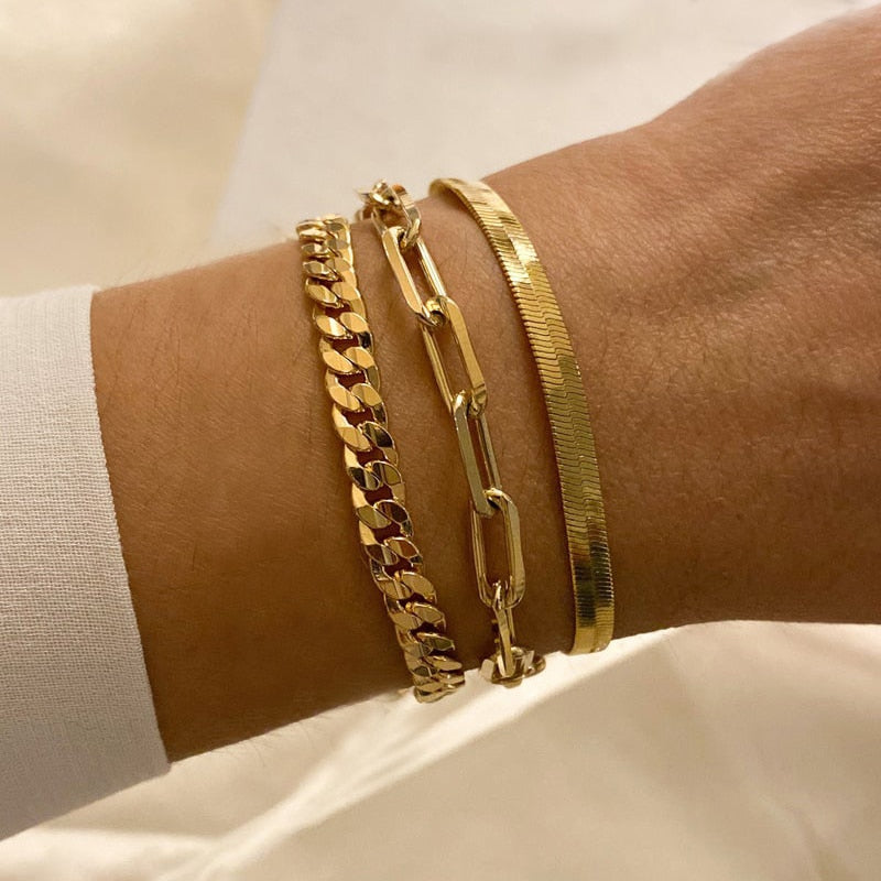 Gold Plated bracelets