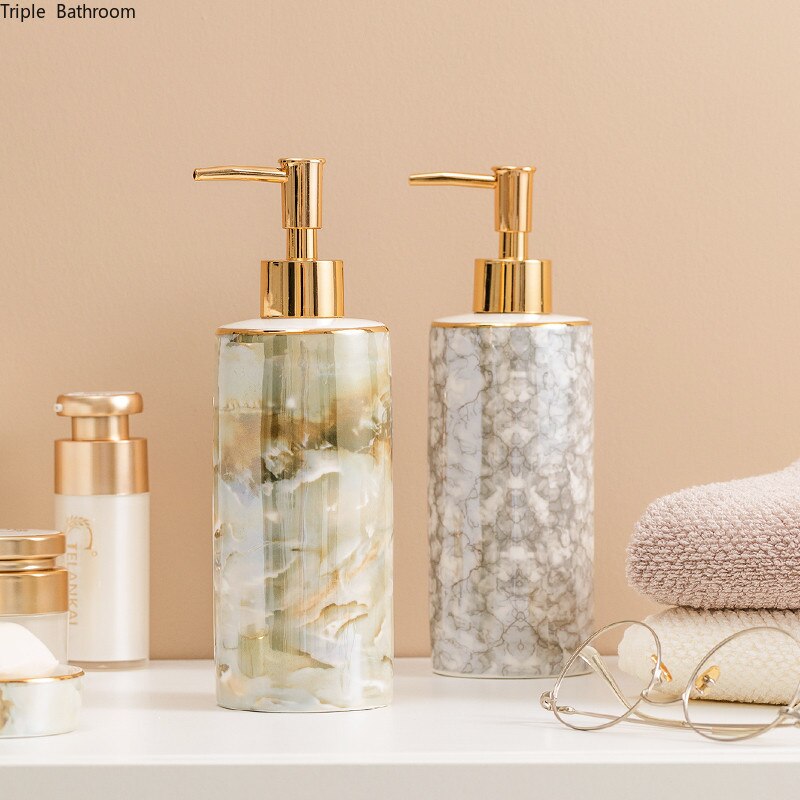 Elegance Storage Bottle | Ceramic Storage Bottle for Stylish Bathrooms