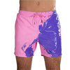 ColourChange Swim Shorts™ | Color-changing swim shorts for males.