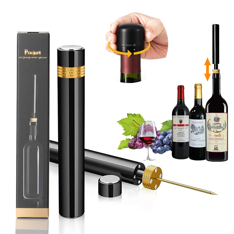 AirPopWine™ | Effortlessly Open Your Wine Bottles with Air Pressure